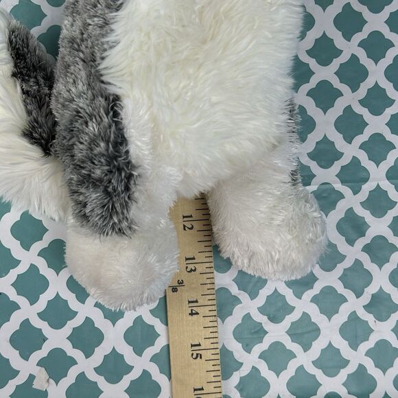 Vintage Aurora Flopsie Wolf 12" Plush Stuffed Animal Alaska 2004 - Picture 9 of 9